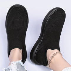 Women's Solid Skate Shoes Lightweight Breathable Low Top Sport Shoes
