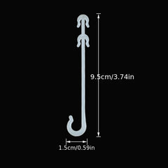 Garden Vegetable Plant Support Clips Fastener Hooks 50-100pcs