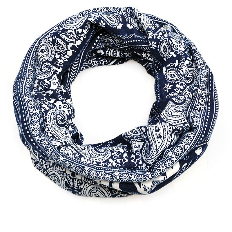 Slouchy Beanie Sleep Hat Stretchy Infinity Scarf