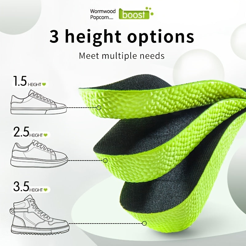 Height Increase Insoles Arch Support Orthopedic Half Shoe Pads