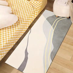 Soft Cashmere Fluffy Rug, Long Strip Runner Rug, Coffee Table Decor
