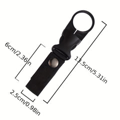 Nylon Water Bottle Buckle for Outdoor Sports Carabiner for Camping