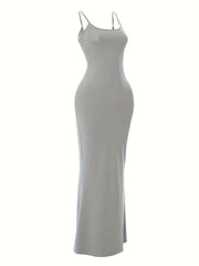 Sexy Summer Maxi Dress Stretch Cami Mermaid Dress