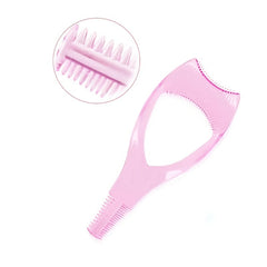 3 in 1 Mascara Shield Applicator Eyelash Brush Curler Guard