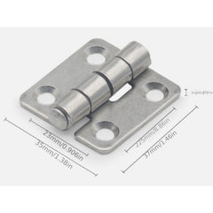 4pcs 304 Stainless Steel 4 Holes Hinge For Marine Boat