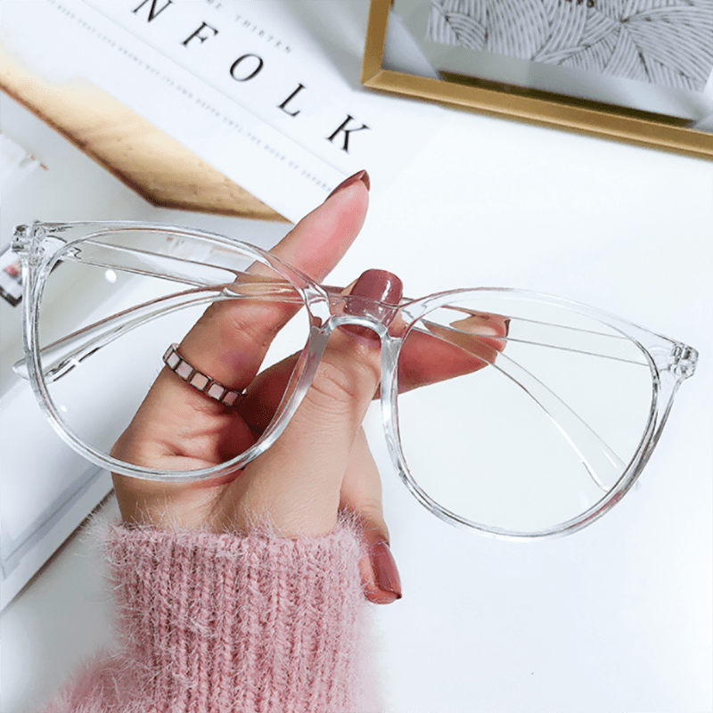 Clear Lens Glasses For Women Men Minimalist Frame
