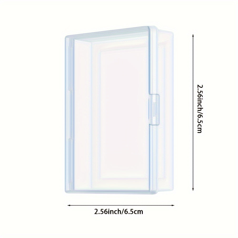 3pcs Clear Playing Card Case for Organization & Protection