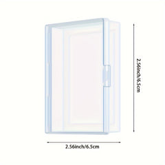 3pcs Clear Playing Card Case for Organization & Protection