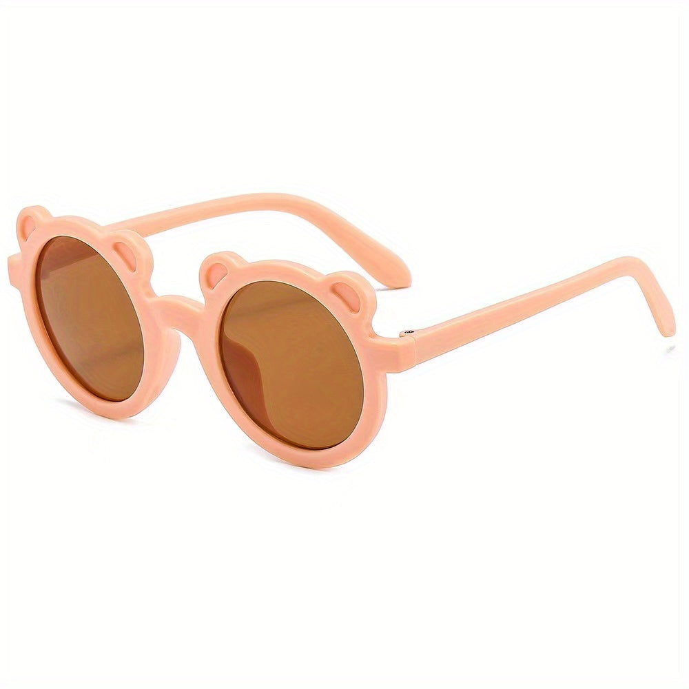 Girls Bear Frame Sunglasses for Party Outdoor Travel