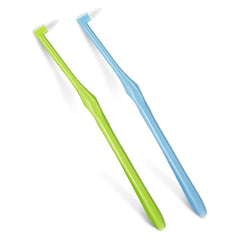 2pcs Slim Interspace Toothbrushes for Detail Cleaning Green