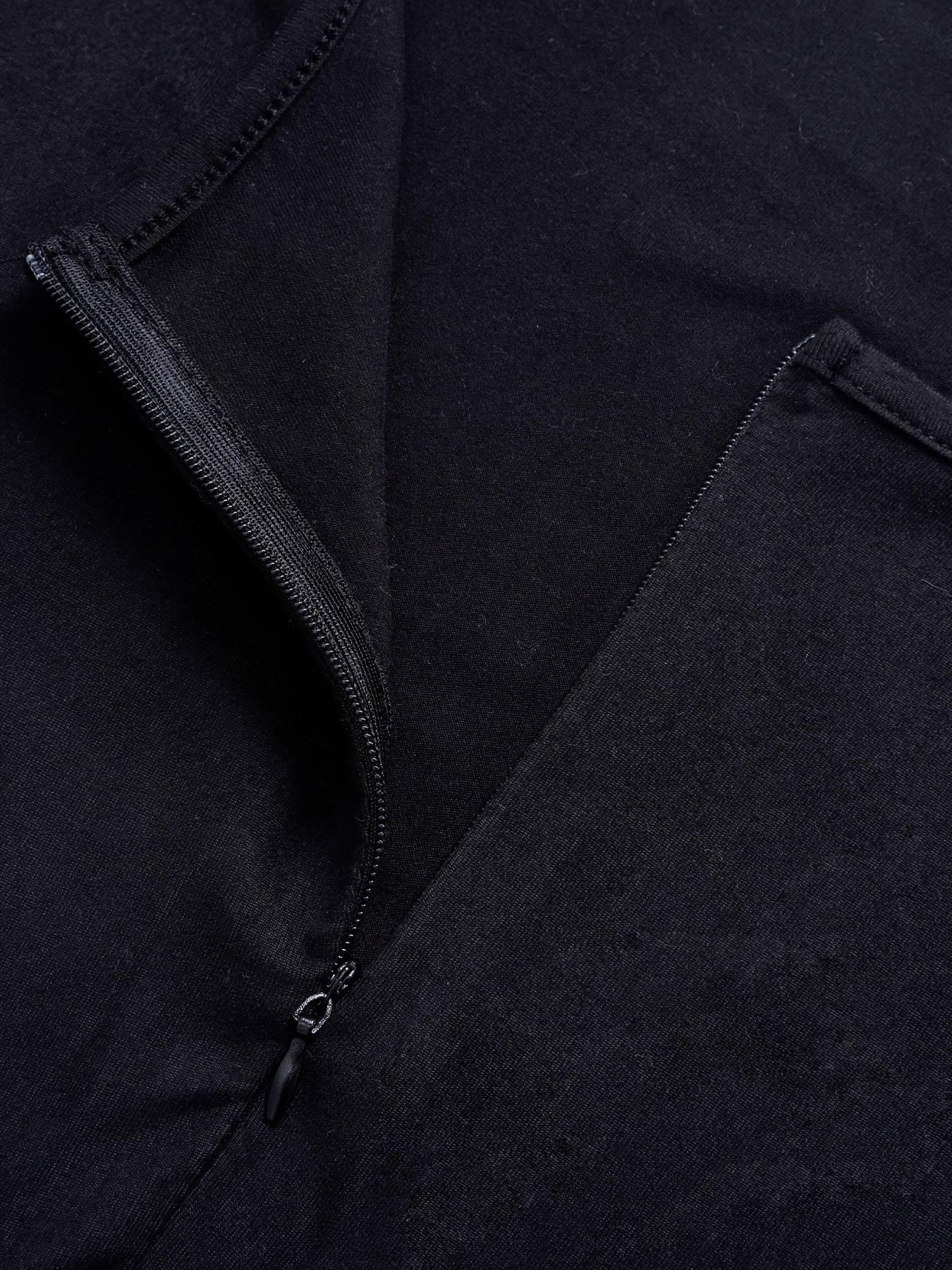 Zipper Long Sleeve Stretch Jumpsuit
