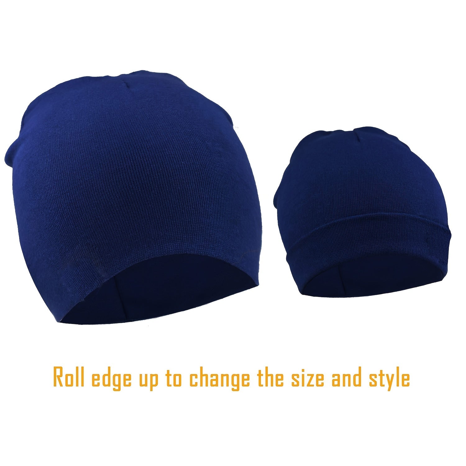 Soft Brimless Beanie Hat for Newborn Photography Props