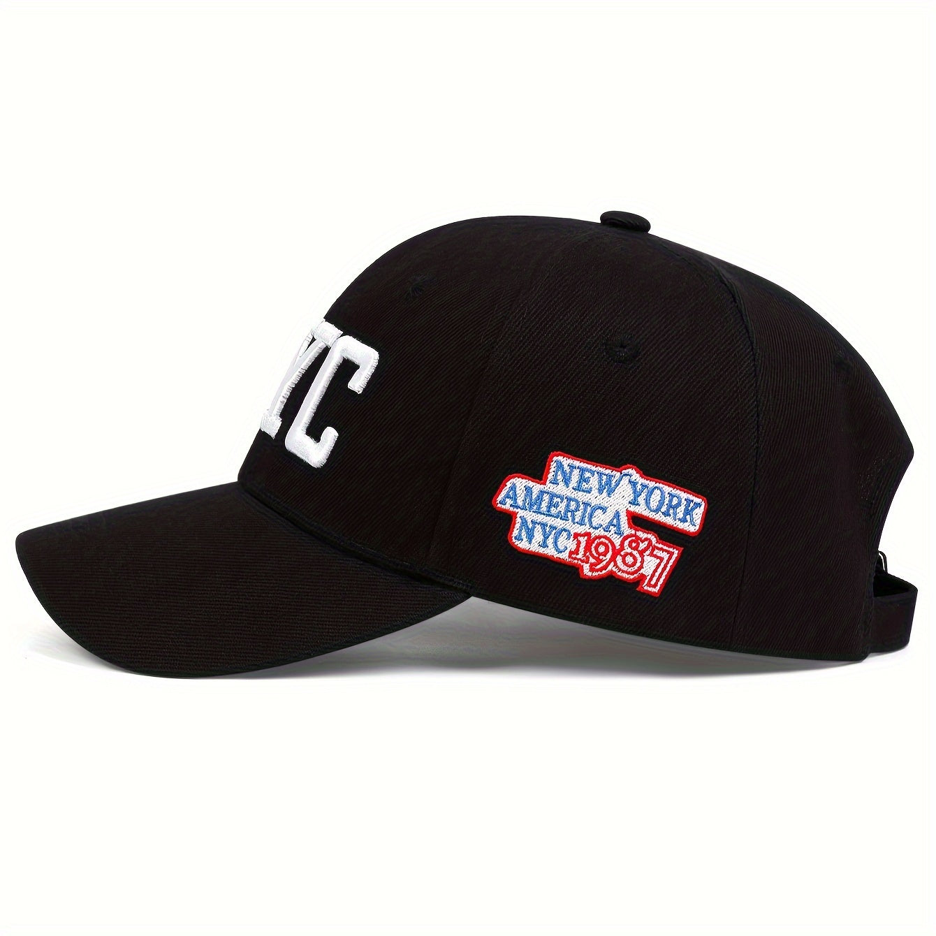 Letter Embroidered Baseball Cap Outdoor Sun Hat