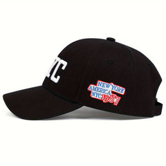 Letter Embroidered Baseball Cap Outdoor Sun Hat