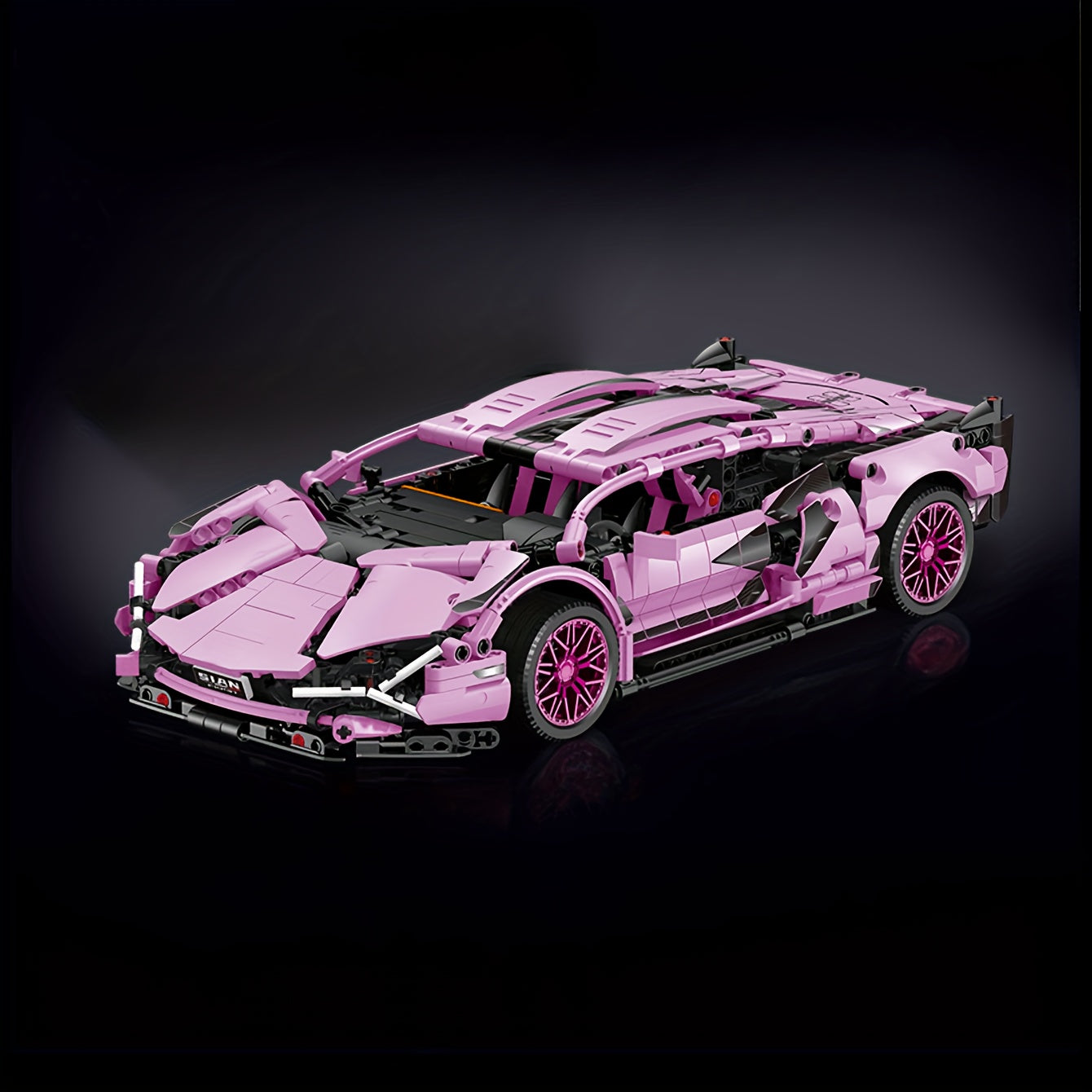 1280pcs Sports Car Building Blocks 1 14 Classic Racing High Difficult Assembly