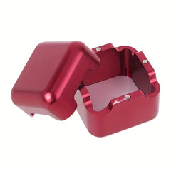 Aluminum Alloy Mini Pool Cue Chalk Holder Case For Billiard Snooker