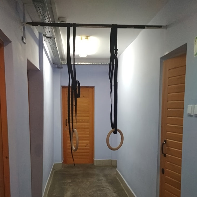 Adjustable Gymnastic Rings - Fitness Hanging Ring Equipment