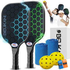 Pickleball Paddles Set Of 2 USAPA Approved Pickleball Set