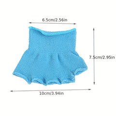 Toeless Half Palm Yoga Socks Sweat Absorbing Non Slip Ballet Sports Socks