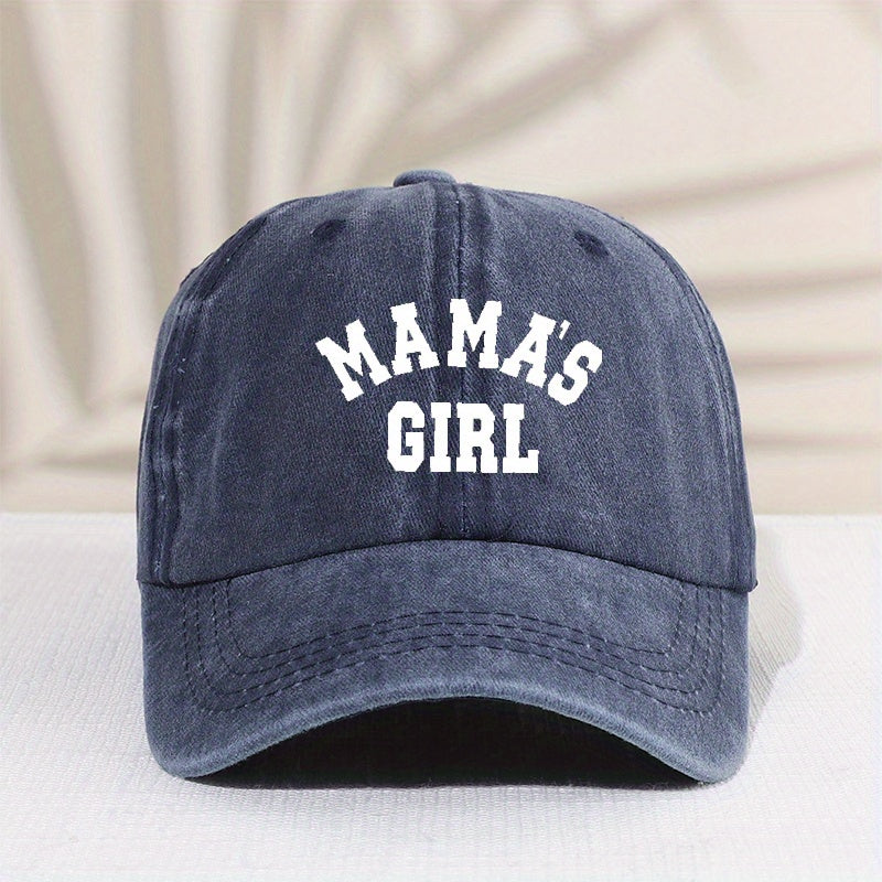 Kids Vintage Print Baseball Cap Sunscreen All Match Peaked Cap