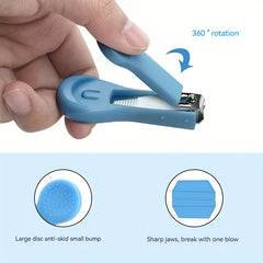Safe Nail Clipper Baby Booger Clip Nail File Set