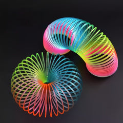 Kid's Spring Ring Pressure Reducing Toy - Balance Plaything for Boys & Girls