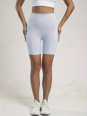 High Waist Yoga Shorts Butt Lifting Seamless Activewear
