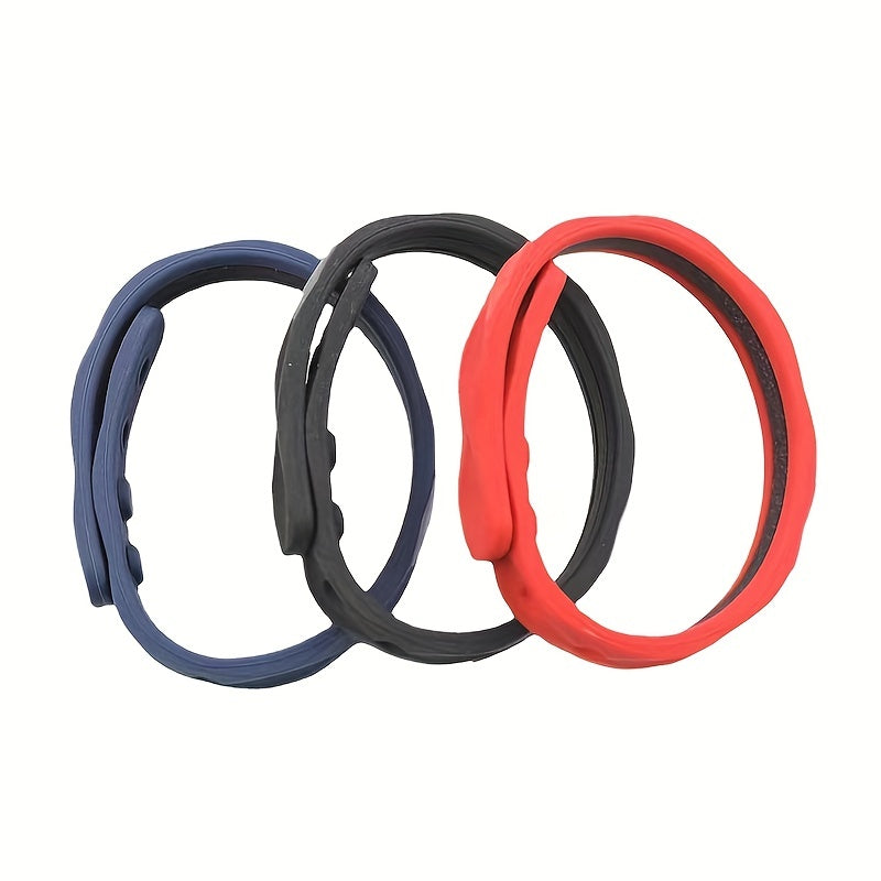 Waterproof Silicone Sports Bracelet Rubber Wristband Men Women