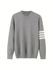 Men's Striped Knit Sweater