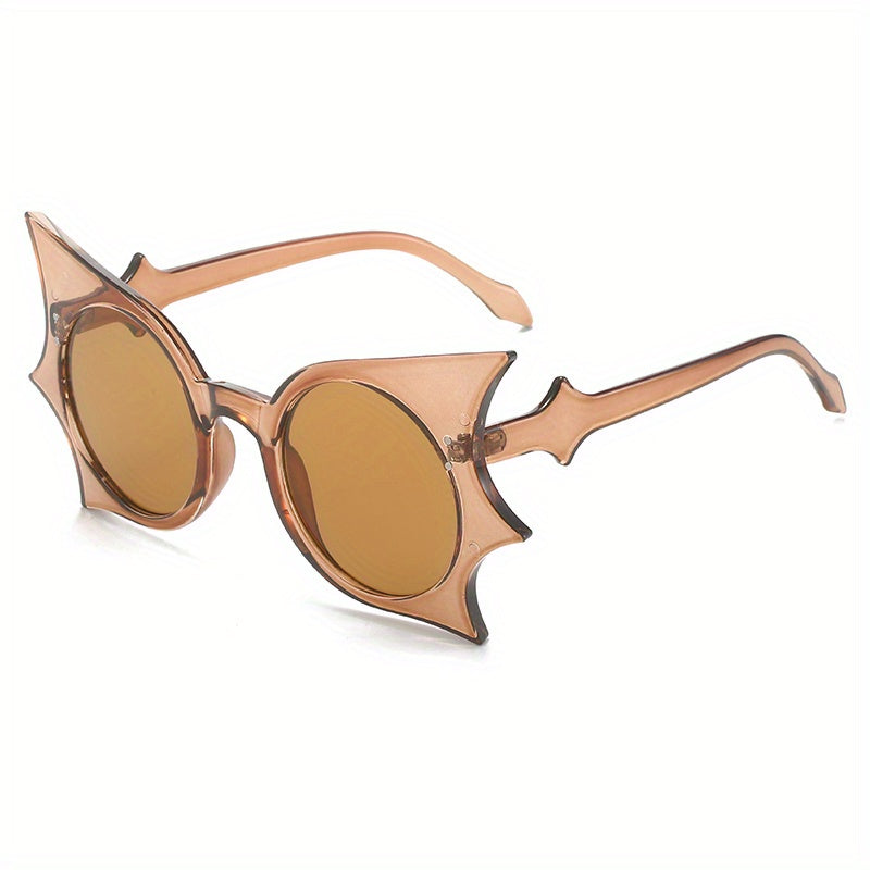 Y2K Bat Wings Sunglasses Jelly Decorative Glasses