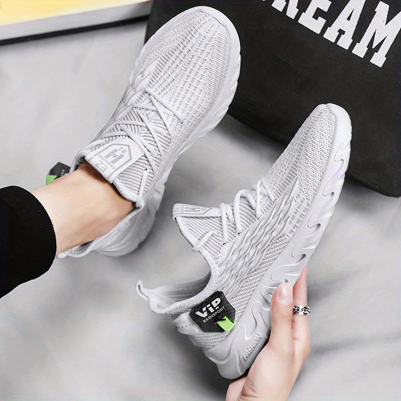 Men's Knitted Comfy Sneakers For Running Jogging
