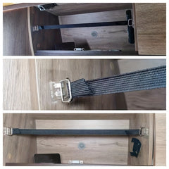 RV Cabinet Bullet Blocking Cable Adjustable Length