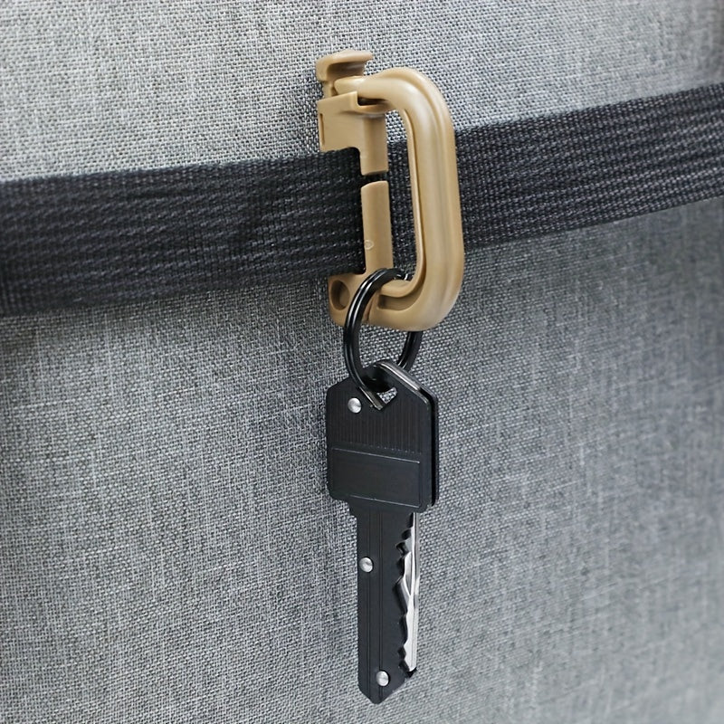 Climbing Carabiner 12pcs D Ring Shackle for Backpacks