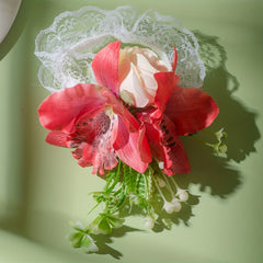 Pastoral Style Flower Wristband Lace Strap Women's Decoration
