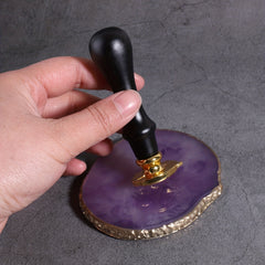 Easter Decoration Handle Rabbit Fire Paint Seal