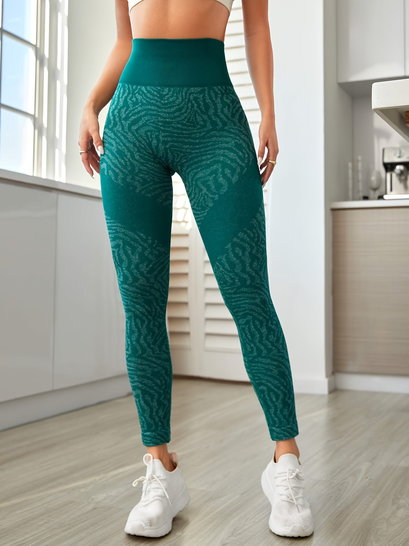 Seamless High Waist Yoga Shorts Butt Lifting Leggings