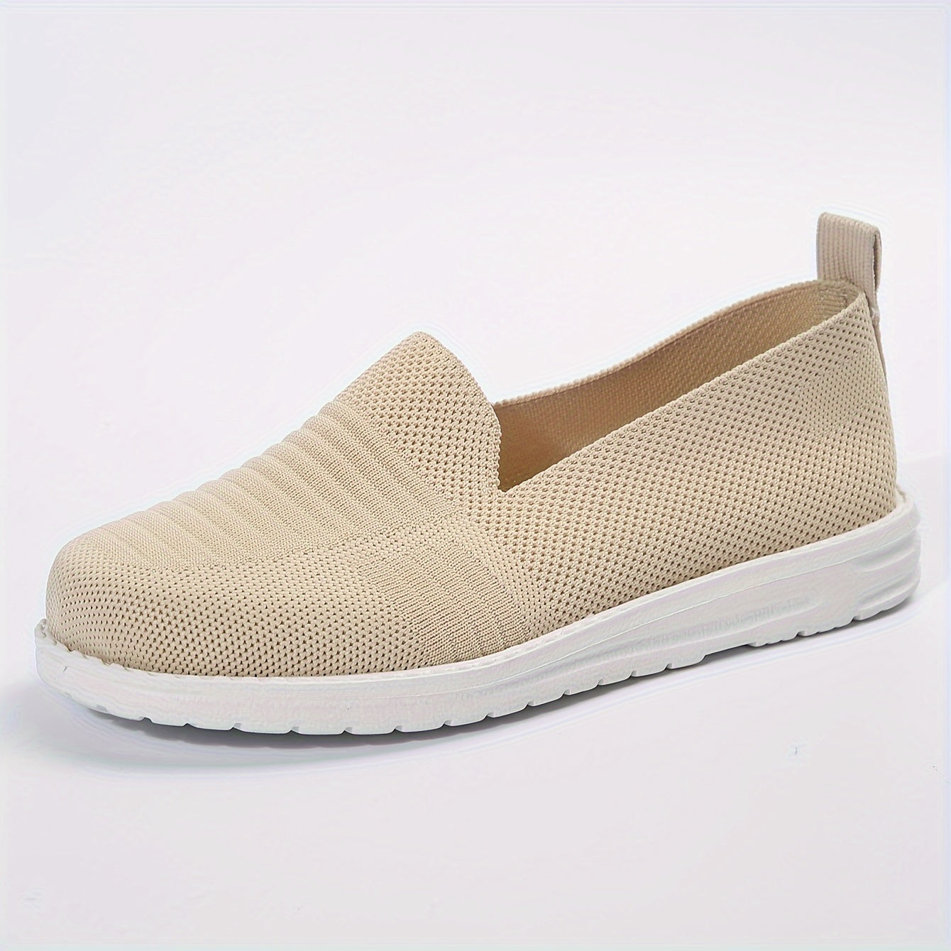 Women's Breathable Slip-On Walking Shoes Lightweight Flats