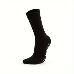 Yoga Socks Sporty Mid-tube Sweat Absorption Non-slip Cozy Dance Socks
