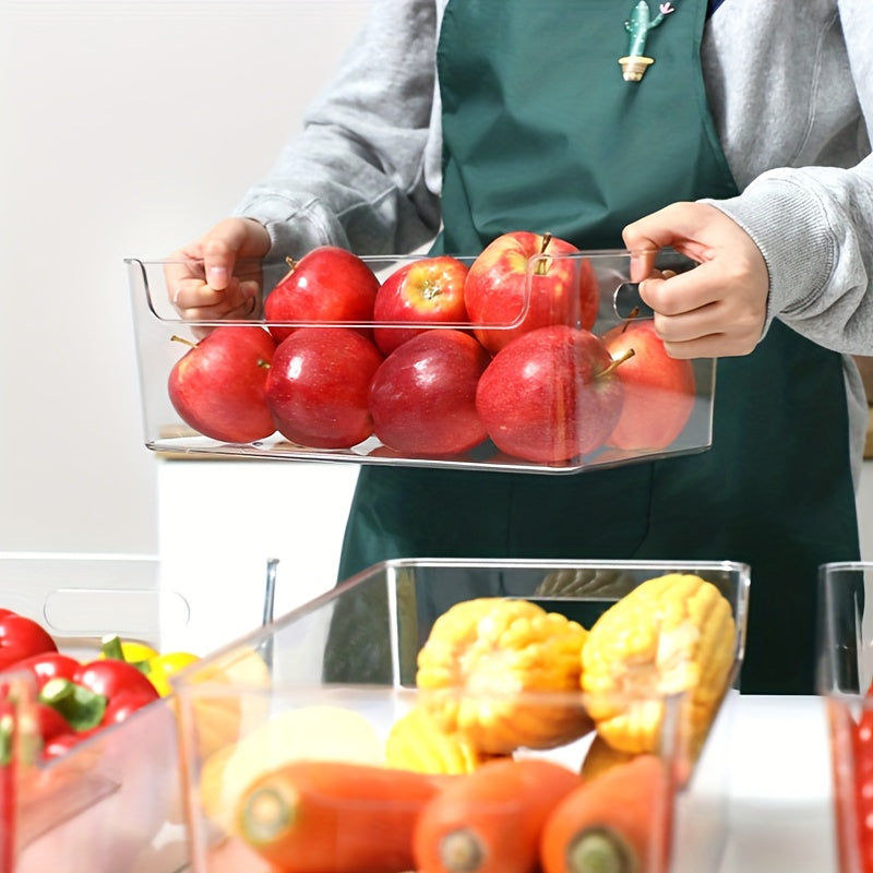 Transparent Refrigerator Storage Box Kitchen Organizer