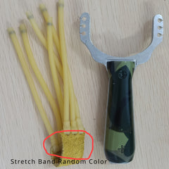 Mini Slingshot with Camo Handle for Fun Play