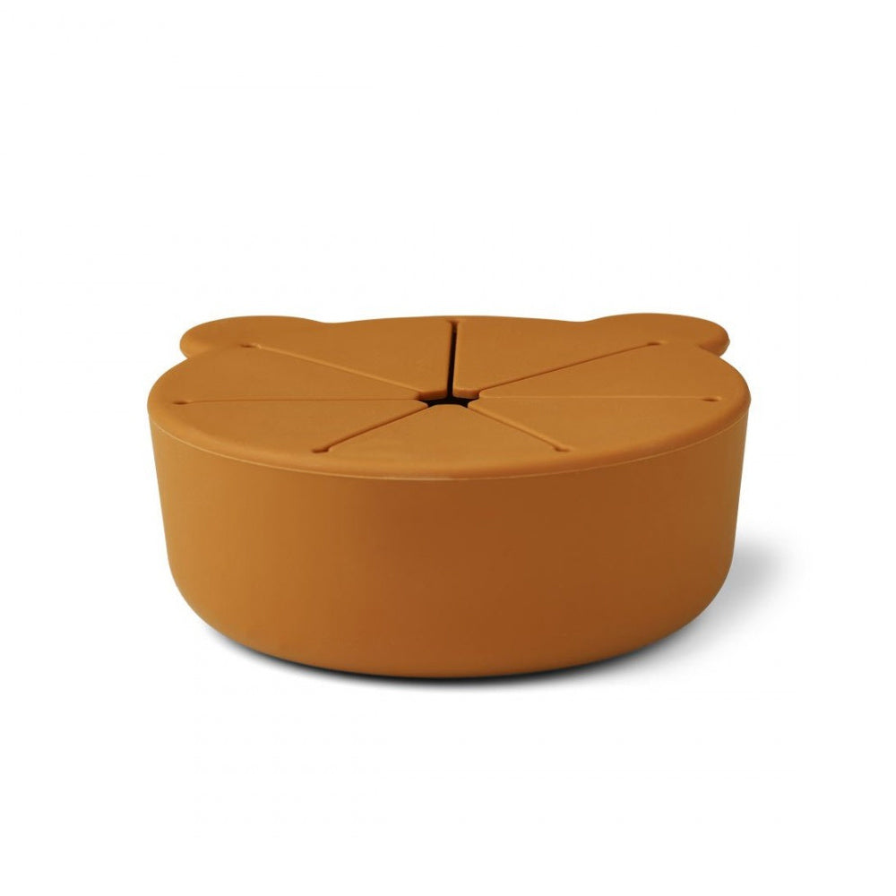 Silicone Cartoon Bear Food Bowl for Babies