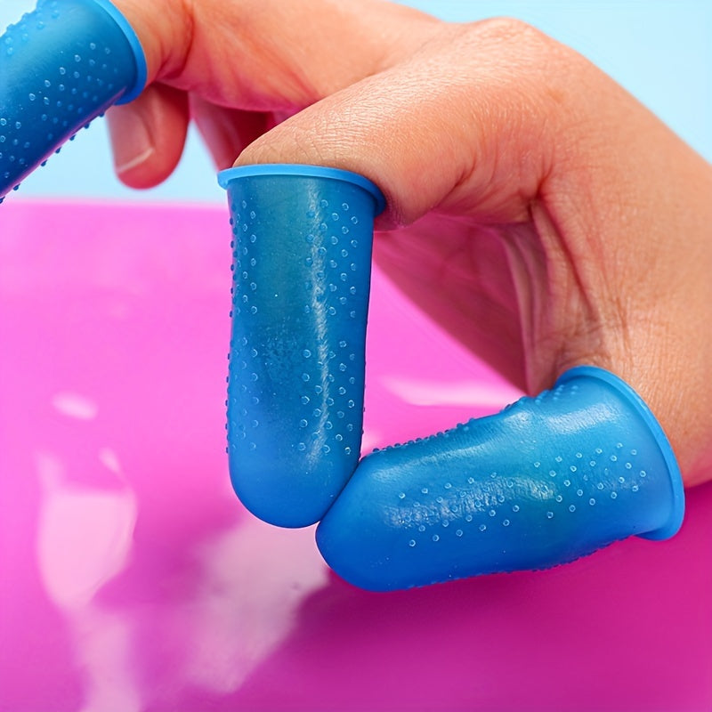 3pcs Silicone Finger Cots Sleeves Epoxy Resin Mold Casting Tool DIY Craft Art