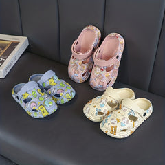 Kids Cartoon Dinosaur Clogs Non Slip Sandals