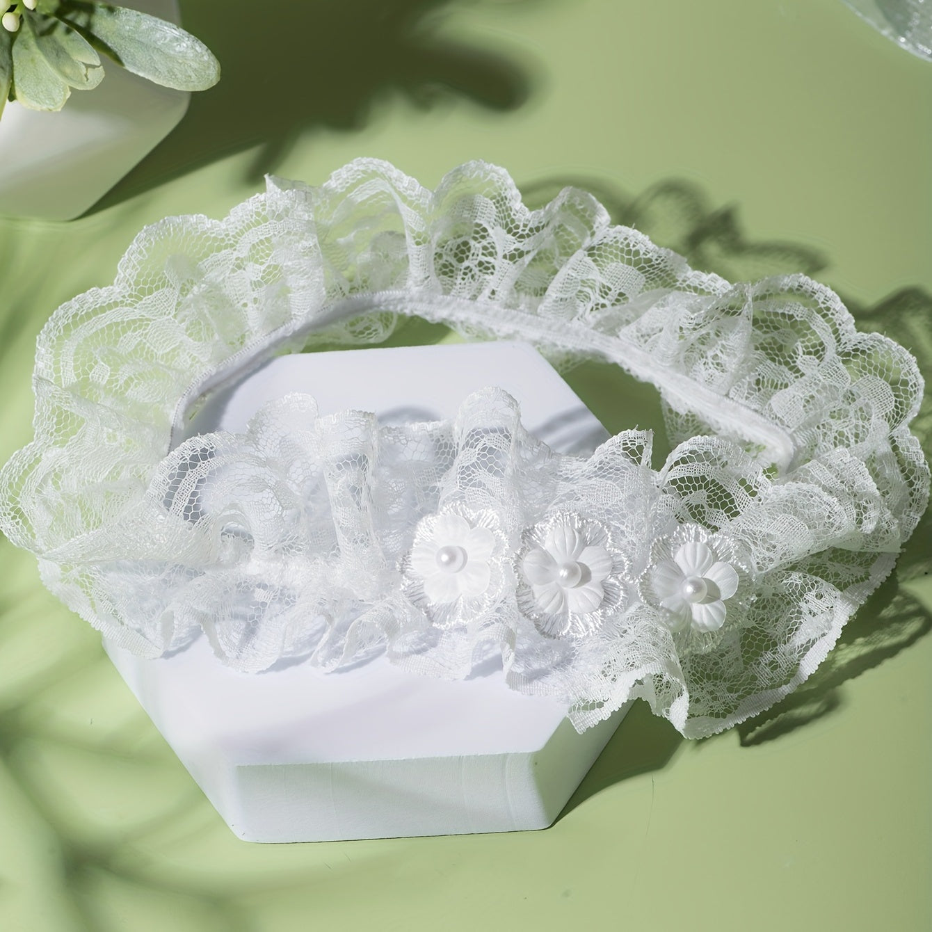 Lace 3 Flower Thigh Chain For Women Girls