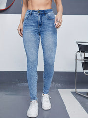 High Waist Skinny Jeans Women's Denim Pants