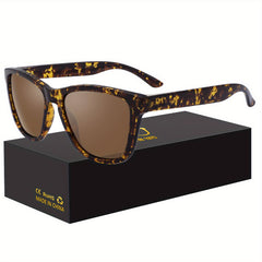 Men's Polarized Vintage Square Sunglasses UV400