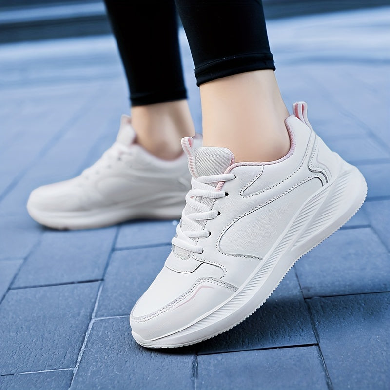 Waterproof Lace Up Running Shoes for Women