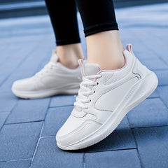 Waterproof Lace Up Running Shoes for Women