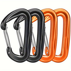 4pcs Outdoor Carabiner Safety Hook for Camping Hiking Gym