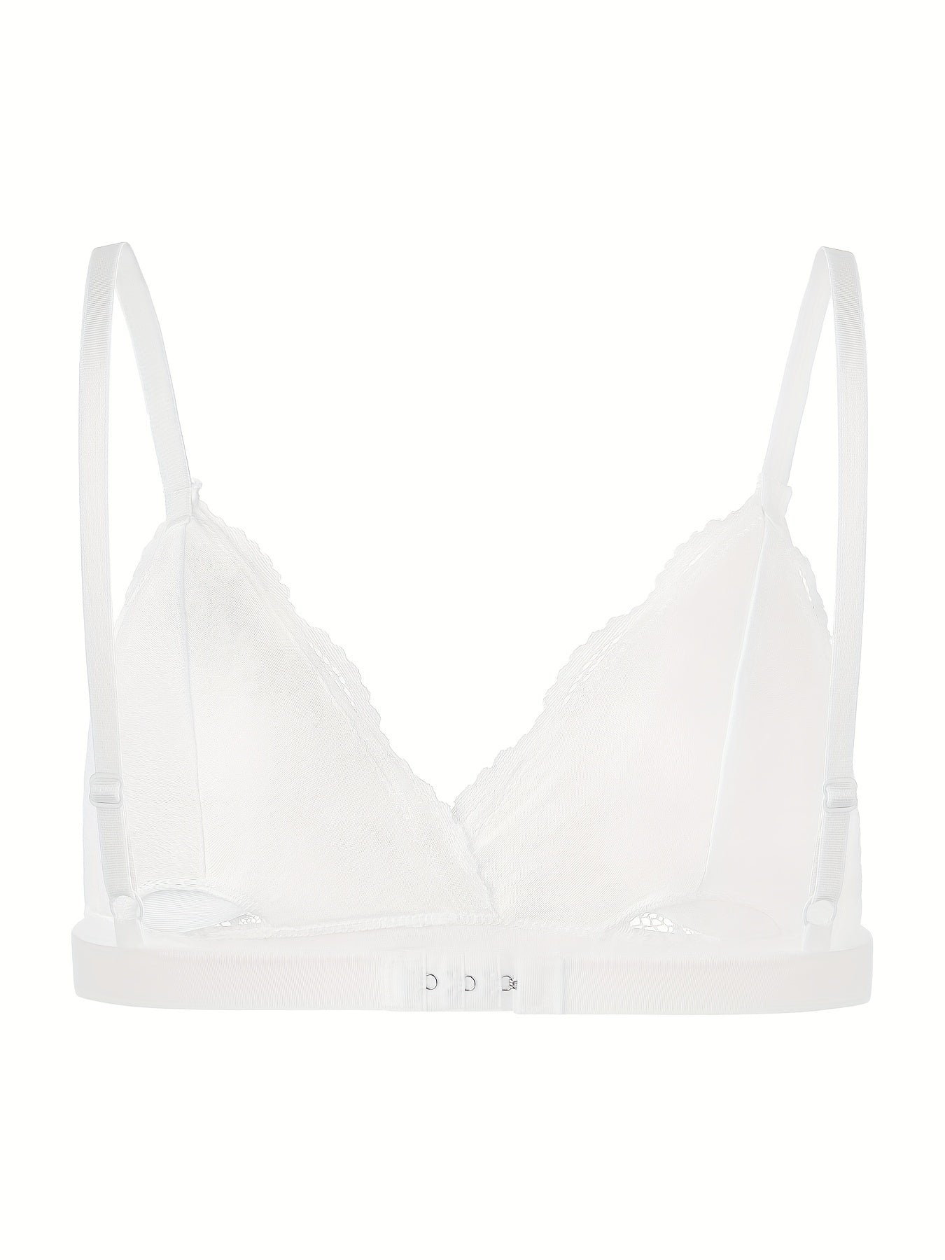 Lace Wireless Bra Padded Comfy & Breathable Women's Lingerie